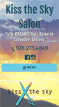 Mobile Screenshot of kisstheskysalon.com